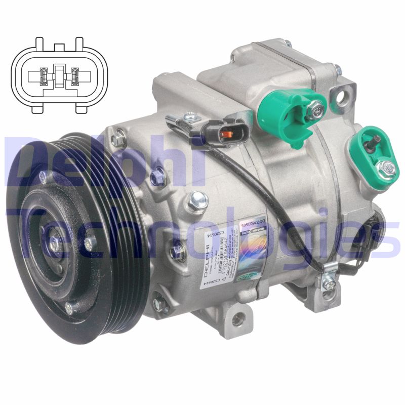 Delphi Diesel Airco compressor CS20514