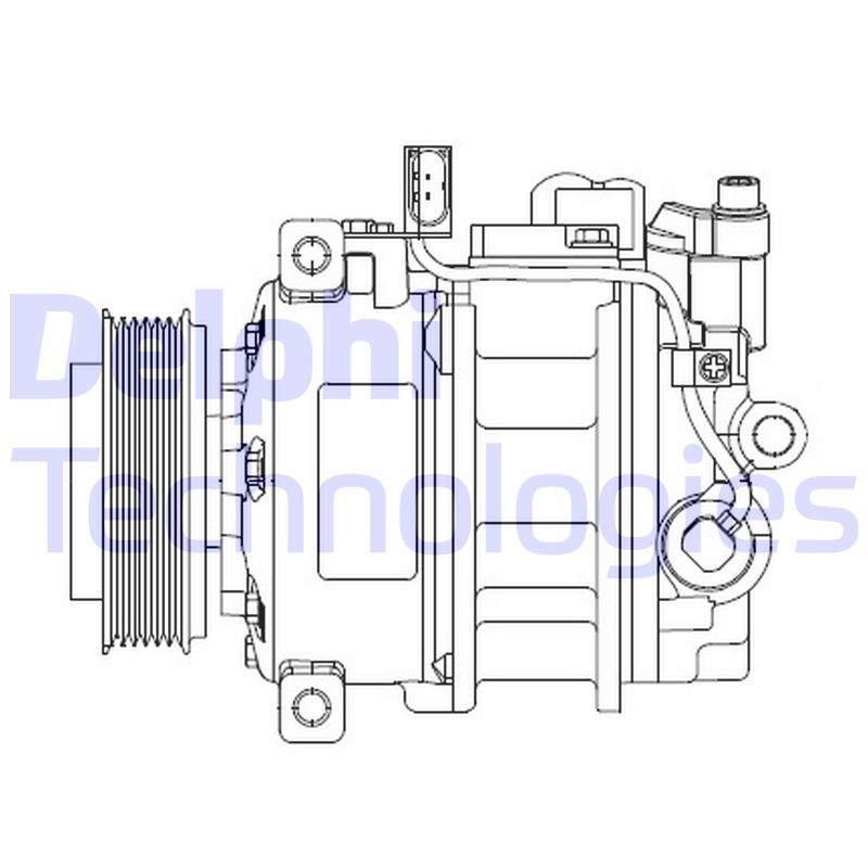 Delphi Diesel Airco compressor CS20522