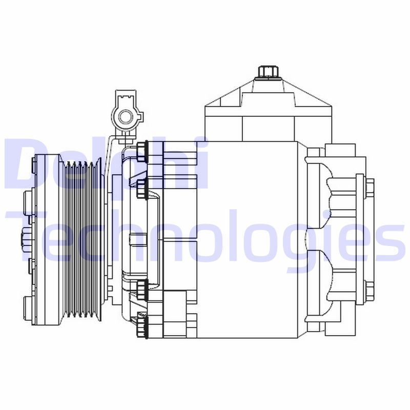 Delphi Diesel Airco compressor CS20525