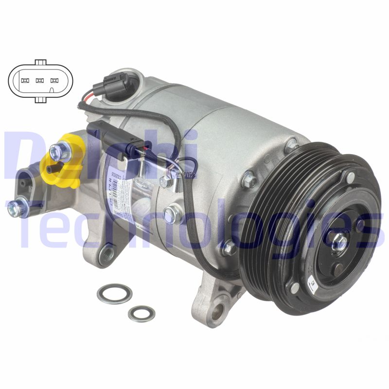 Delphi Diesel Airco compressor CS20535