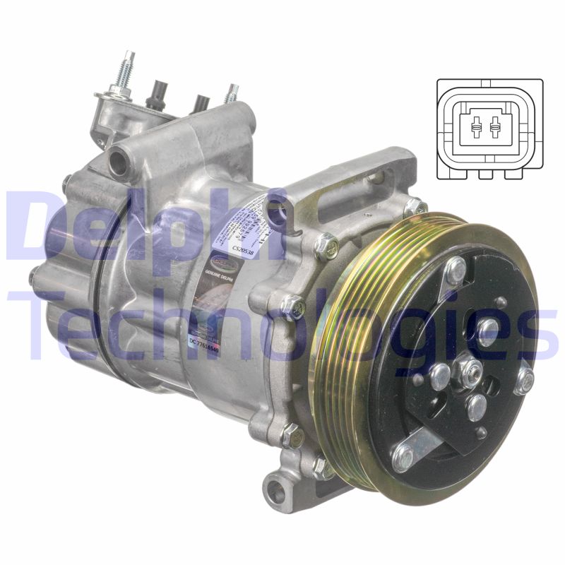 Delphi Diesel Airco compressor CS20538