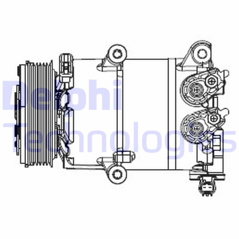 Delphi Diesel Airco compressor CS20553