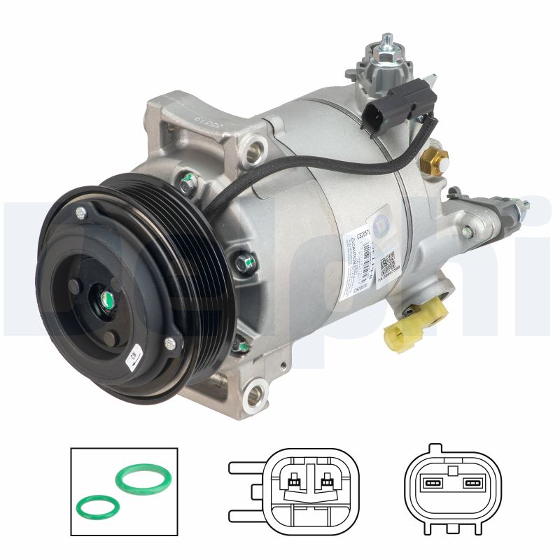 Delphi Diesel Airco compressor CS20570