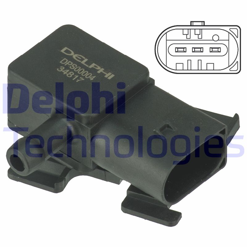 Delphi Diesel Uitlaatgasdruk sensor DPS00004