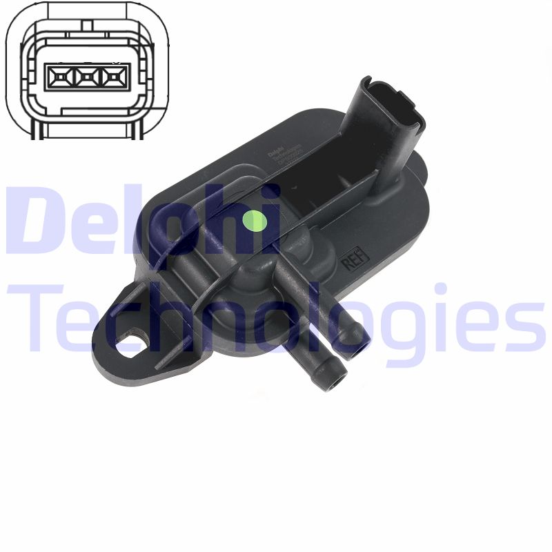 Delphi Diesel Uitlaatgasdruk sensor DPS00025-12B1