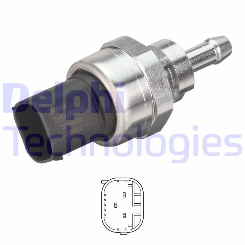 Delphi Diesel Uitlaatgasdruk sensor DPS00030-12B1