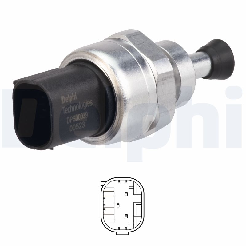 Delphi Diesel Uitlaatgasdruk sensor DPS00039-12B1