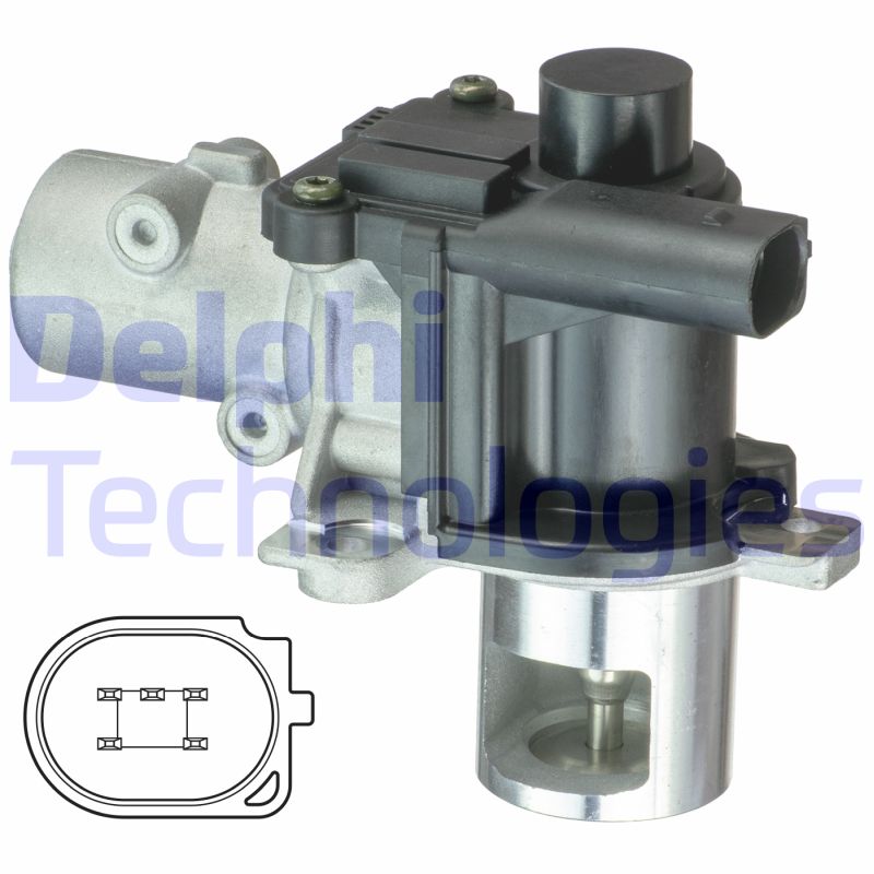 Delphi Diesel EGR-klep EG10425-12B1