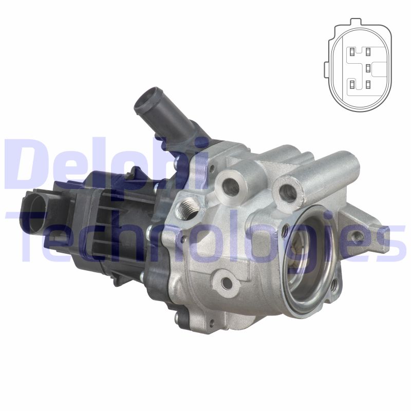 Delphi Diesel EGR-klep EG10482-12B1