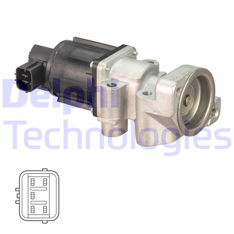 Delphi Diesel EGR-klep EG10524-12B1