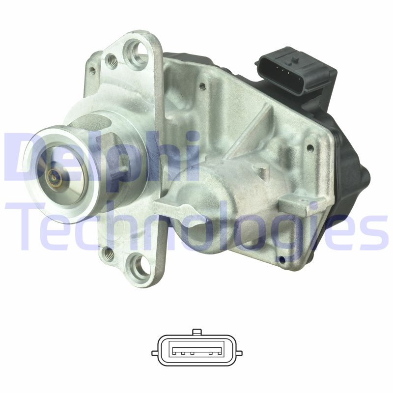 Delphi Diesel EGR-klep EG10550-12B1