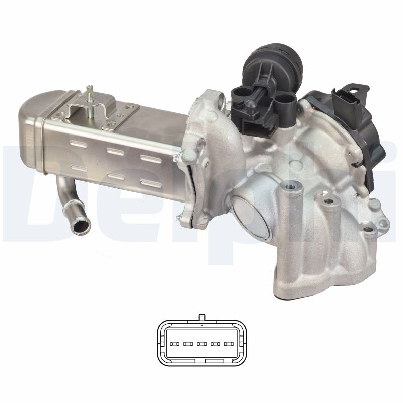 Delphi Diesel EGR-klep EG10580-12B1