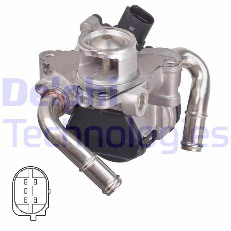 Delphi Diesel EGR-klep EG10608-12B1