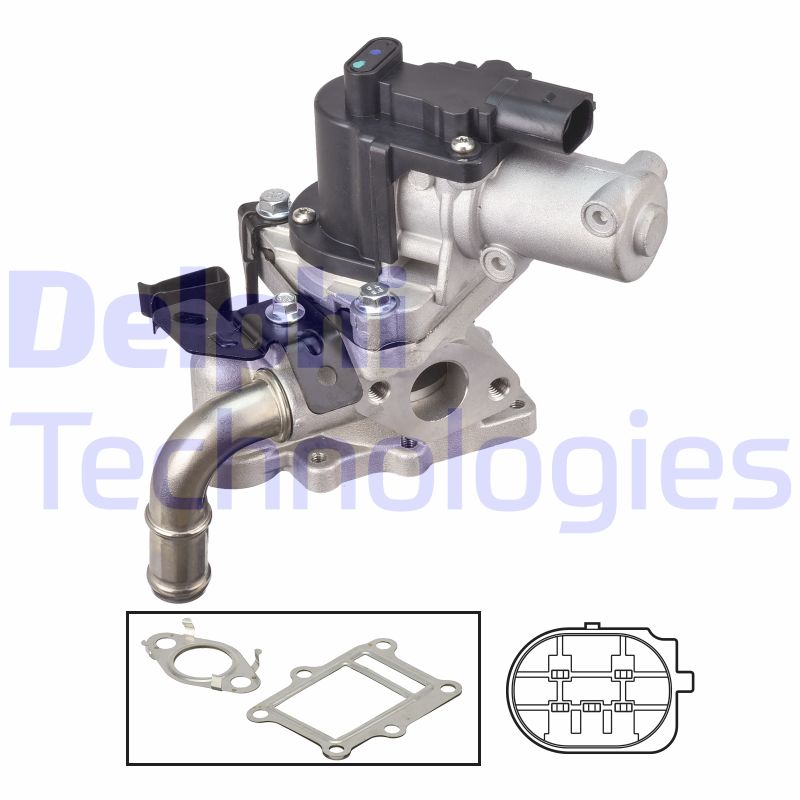 Delphi Diesel EGR-klep EG10613-12B1