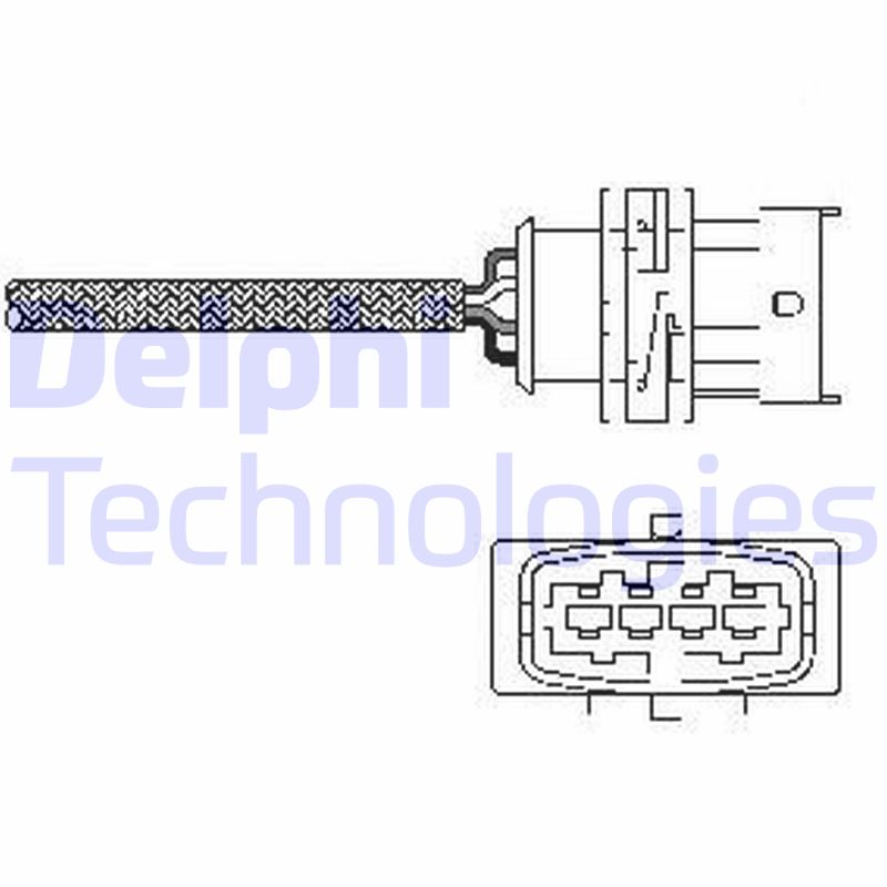 Delphi Diesel Lambda-sonde ES10789-12B1