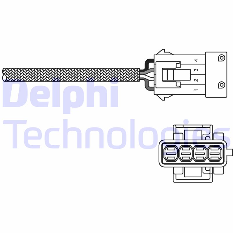 Delphi Diesel Lambda-sonde ES10795-12B1