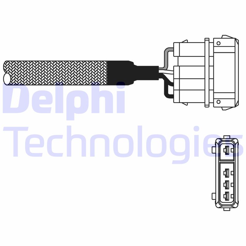 Delphi Diesel Lambda-sonde ES10976-12B1