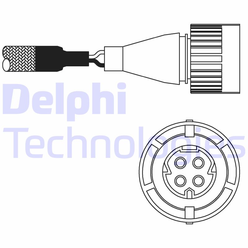Delphi Diesel Lambda-sonde ES10986-12B1