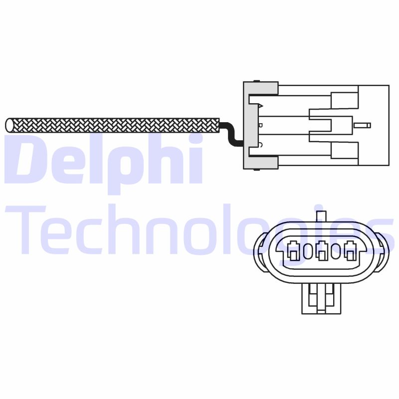 Delphi Diesel Lambda-sonde ES10988-12B1