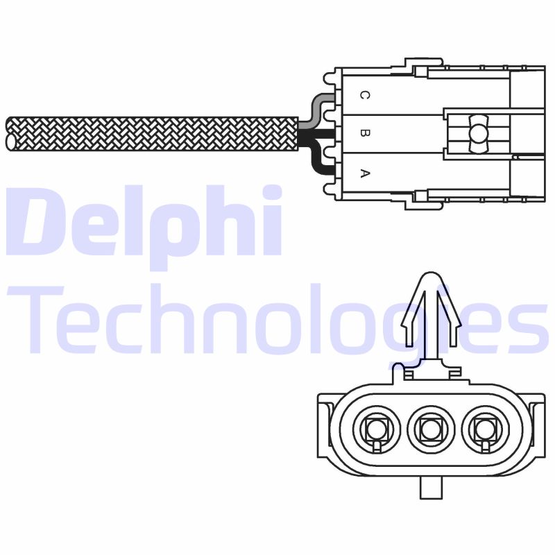 Delphi Diesel Lambda-sonde ES10995-12B1
