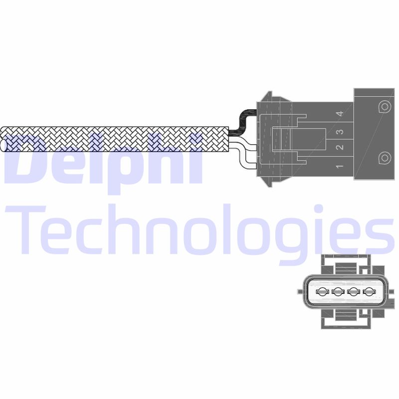 Delphi Diesel Lambda-sonde ES11009-12B1