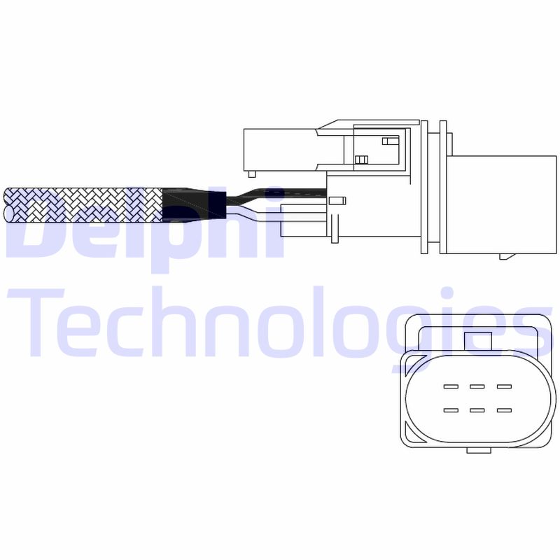 Delphi Diesel Lambda-sonde ES11015-12B1