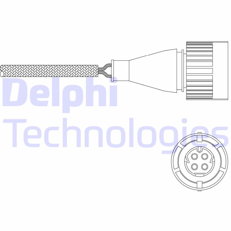 Delphi Diesel Lambda-sonde ES11047-12B1