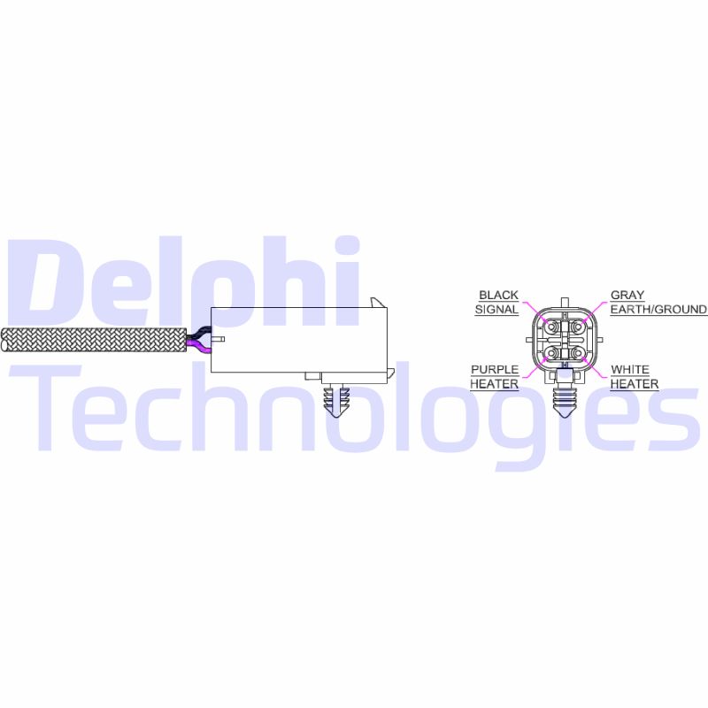 Delphi Diesel Lambda-sonde ES20016-11B1