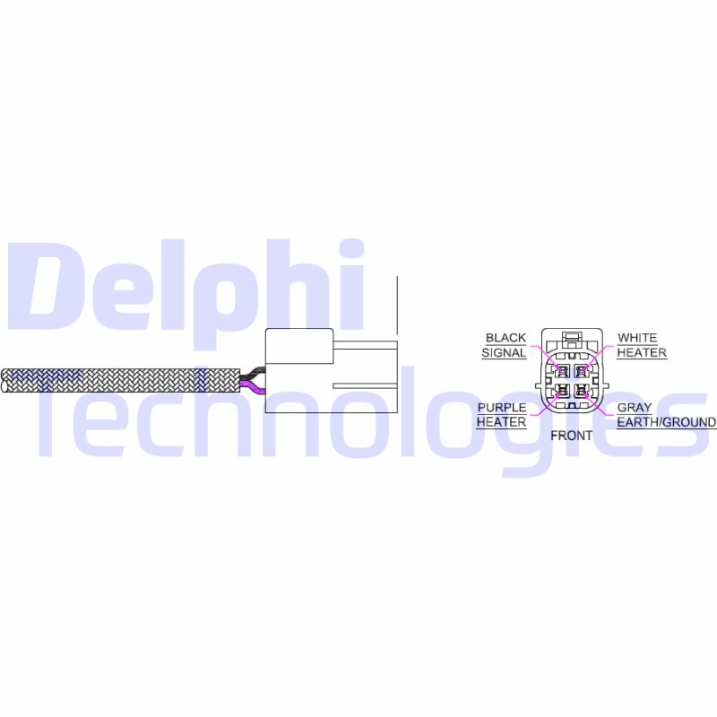 Delphi Diesel Lambda-sonde ES20172-12B1