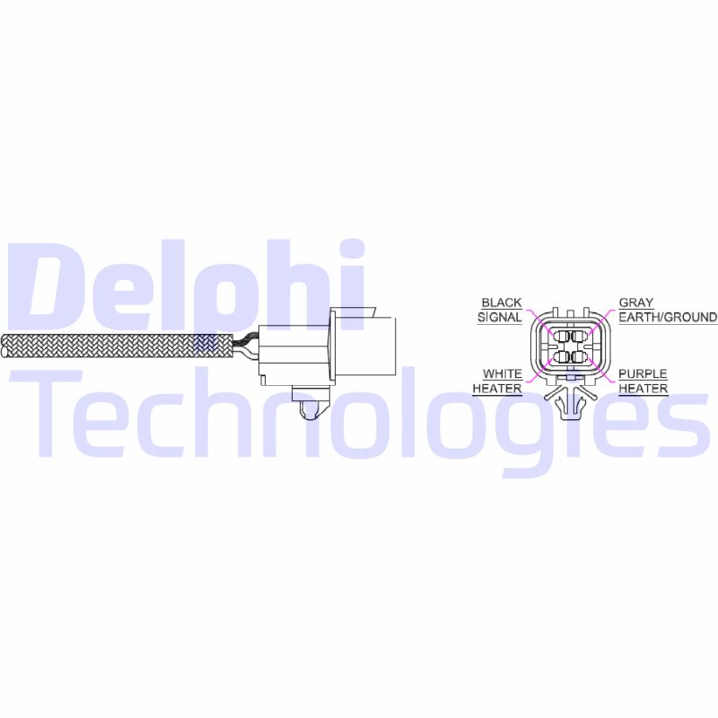 Delphi Diesel Lambda-sonde ES20214-12B1