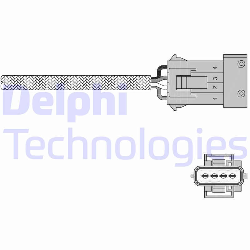 Delphi Diesel Lambda-sonde ES20258-12B1