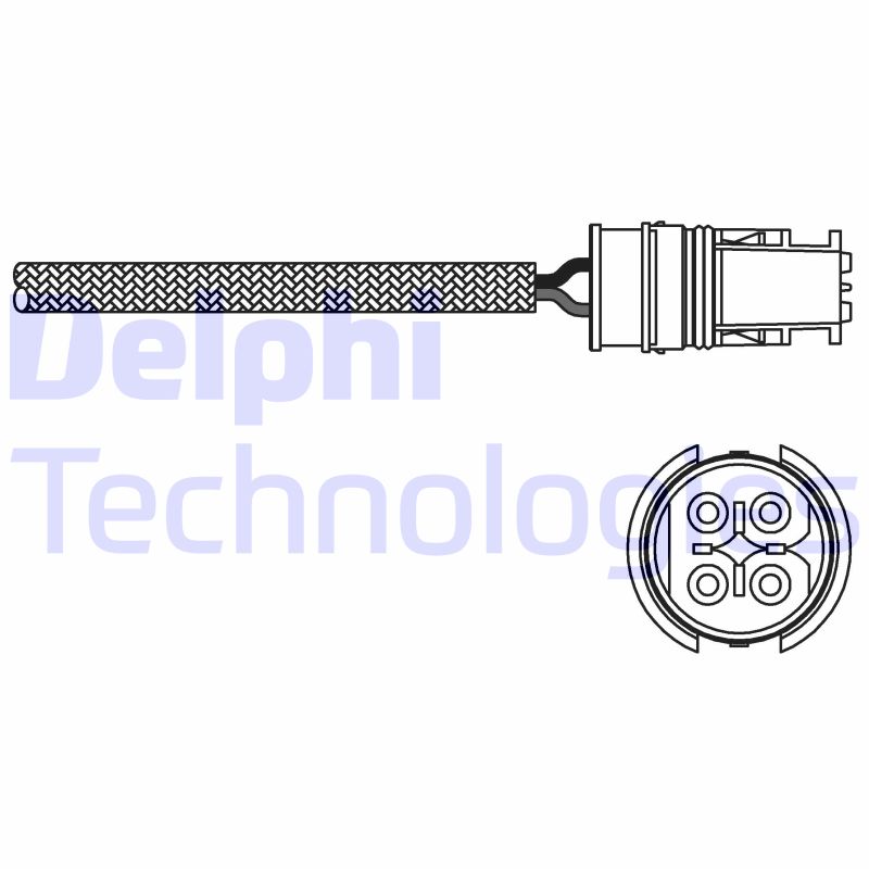 Delphi Diesel Lambda-sonde ES20274-12B1