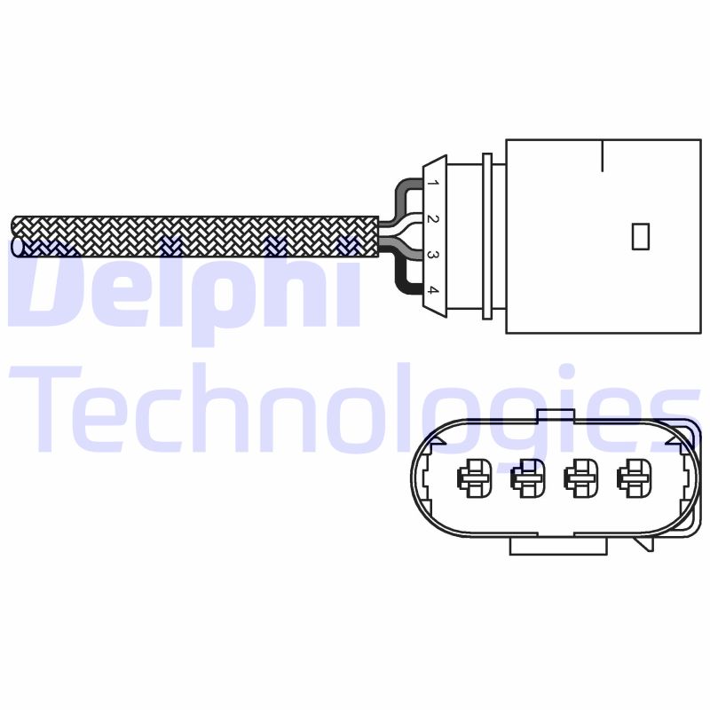 Delphi Diesel Lambda-sonde ES20285-12B1