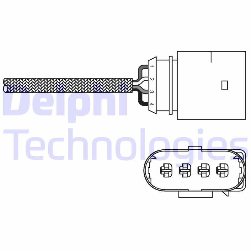 Delphi Diesel Lambda-sonde ES20286-12B1