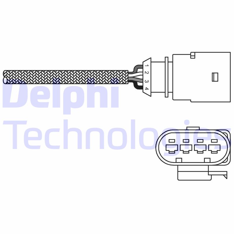 Delphi Diesel Lambda-sonde ES20289-12B1