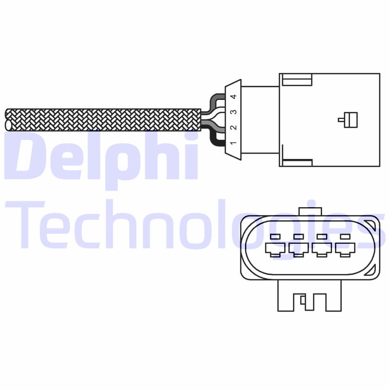Delphi Diesel Lambda-sonde ES20303-12B1