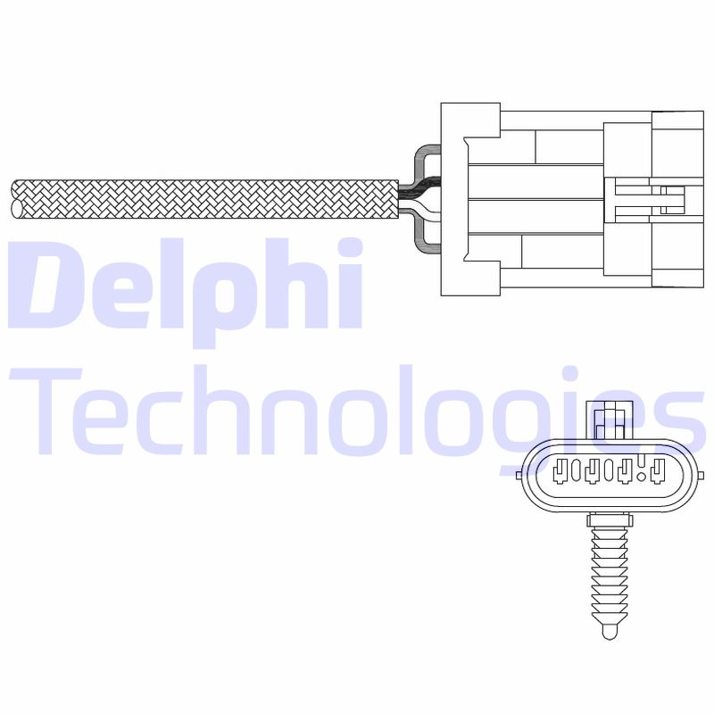 Delphi Diesel Lambda-sonde ES20335-12B1