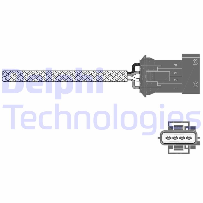 Delphi Diesel Lambda-sonde ES20337-12B1