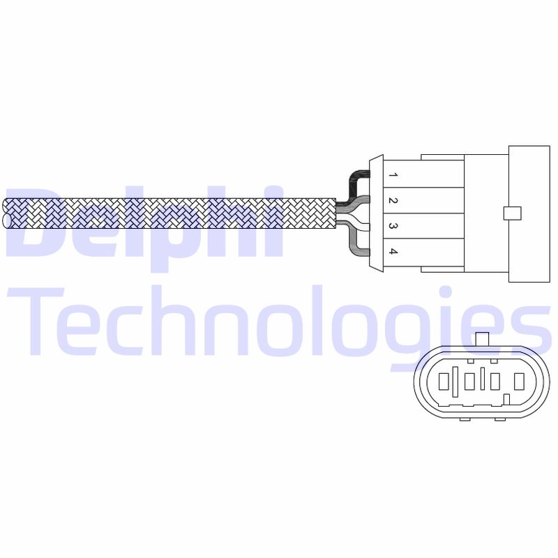 Delphi Diesel Lambda-sonde ES20344-12B1