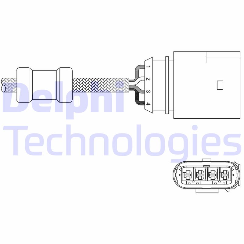 Delphi Diesel Lambda-sonde ES20348-12B1
