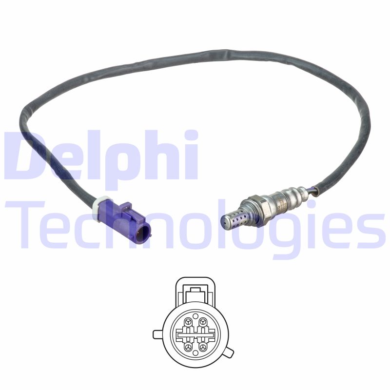 Delphi Diesel Lambda-sonde ES20508-12B1