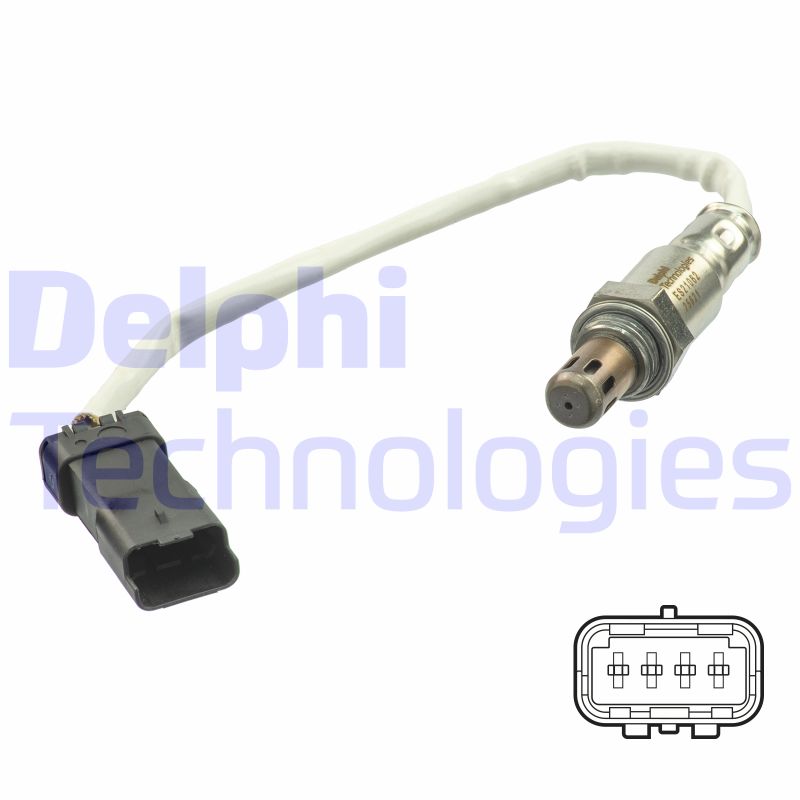 Delphi Diesel Lambda-sonde ES21062-12B1