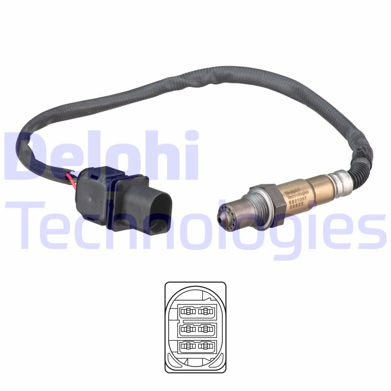 Delphi Diesel Lambda-sonde ES21067-12B1