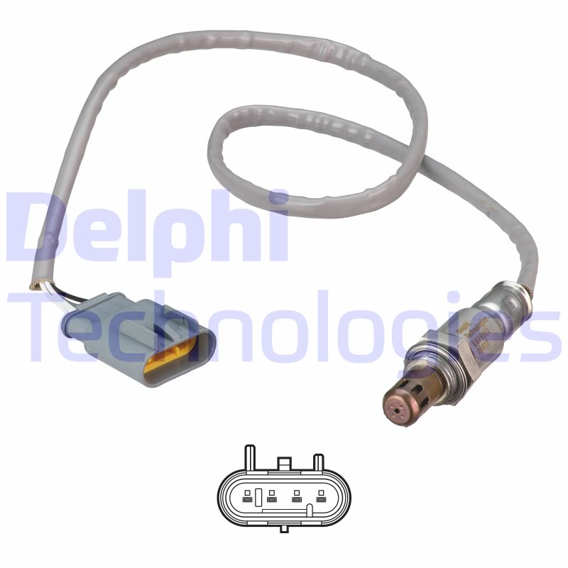 Delphi Diesel Lambda-sonde ES21073-12B1