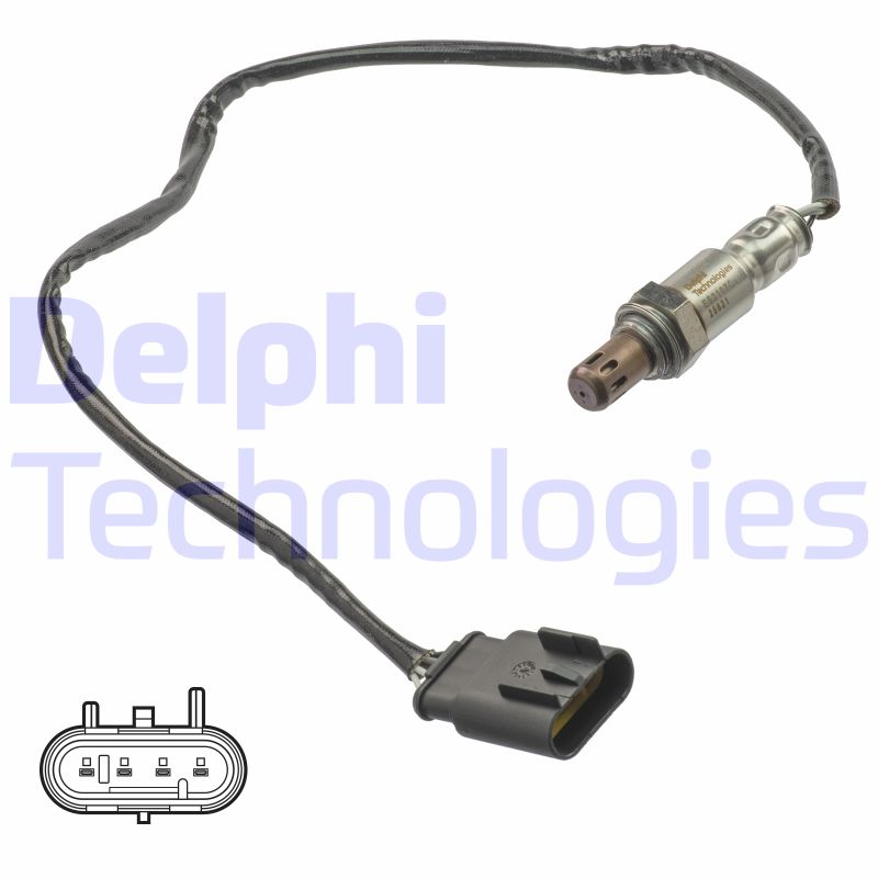 Delphi Diesel Lambda-sonde ES21076-12B1