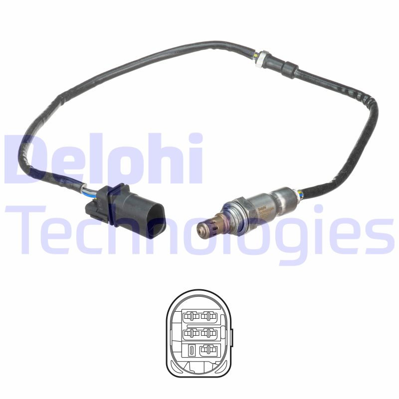 Delphi Diesel Lambda-sonde ES21091-12B1
