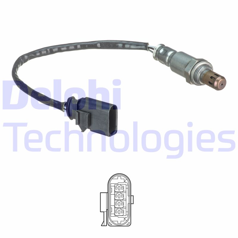 Delphi Diesel Lambda-sonde ES21097-12B1