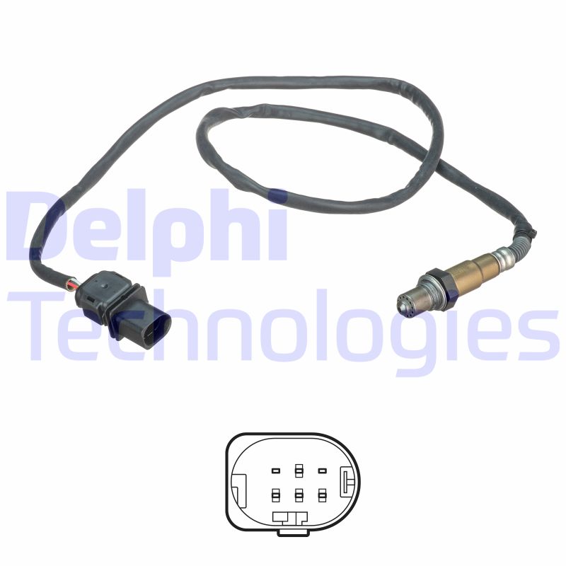 Delphi Diesel Lambda-sonde ES21110-12B1
