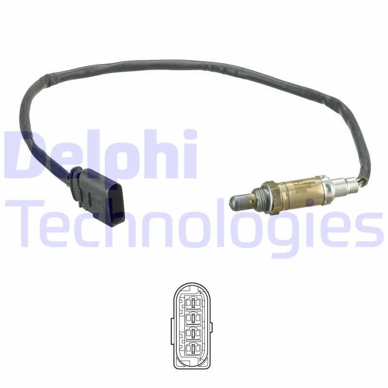 Delphi Diesel Lambda-sonde ES21120-12B1