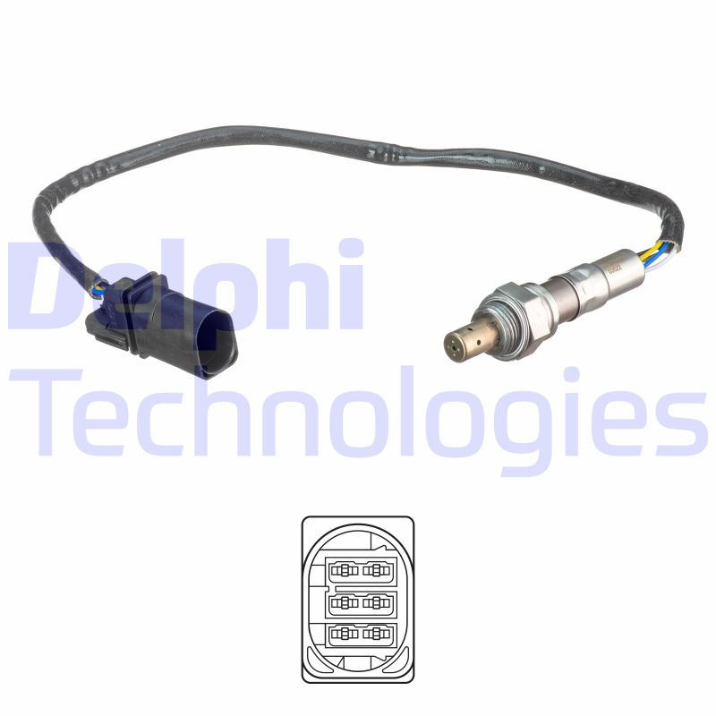 Delphi Diesel Lambda-sonde ES21132-12B1